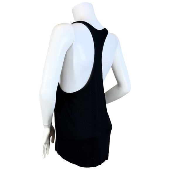 Victoria's Secret Baby Rib Racerback Black Tank SZ M $59 - Picture 5 of 10